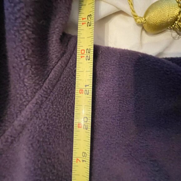 Penmans purple fleece jacket, full zip embroidered SIZE XL retro boxy - Picture 5 of 12